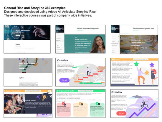 General learning examples
